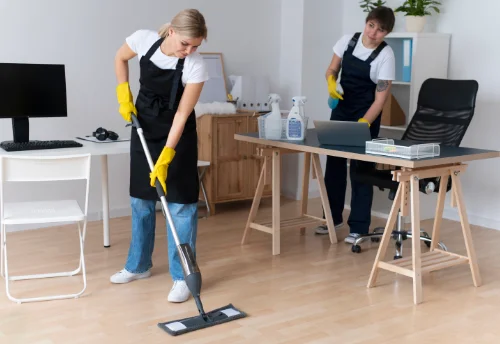 Nettoyage de bureau professionnel à la Croix-Blanche